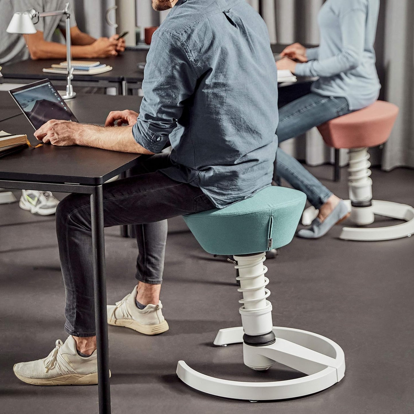 Aeris Swopper Ergonomic Stool – Dynamic Office Chair for a Healthy Back