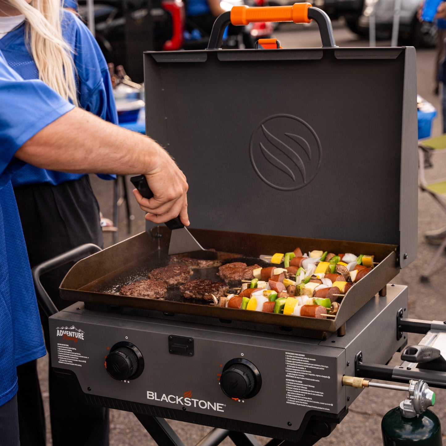 Omnivore Griddle with Flexfold Legs - Outback Tan